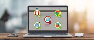 Alle gängigen Webbrowser sind verfügbar, bis auf den Internet Explorer